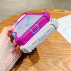 Shockproof Glitter Clear Magnetic Armor Case for Iphone 17 Air 16 15 14 plus 13 11 12 Pro Max for Magsafe Transparent Back Cover