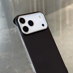 Frameless PU Leather 17 Promax Ultra Thin Phone Case for Iphone 14 15 16 Pro Max 17Air Matte Shockproof Back Cover for 17Pro 17