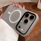 Jelly Candy Color Magnetic Matte Case for Iphone 17 Air 16 15 14 13 12 Pro Max plus Wireless Charging Shockproof Solid Cover