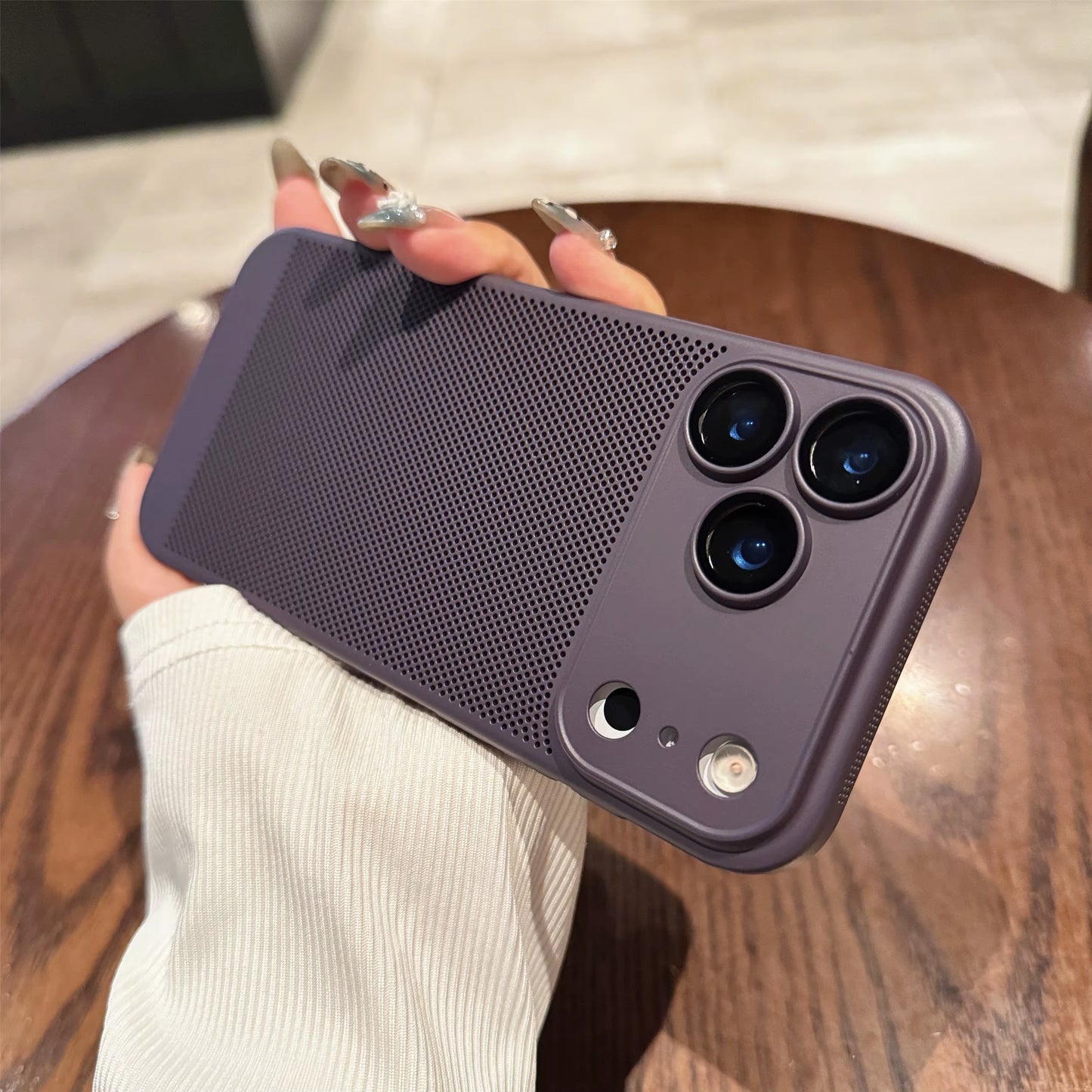 17 Promax Summer Heat Dissipation Ultrathin Case for Iphone 17 16 15 14 13 Pro Max plus 17Air Lens Protector Film Hollow Cover
