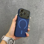 Creative Large Window Lens Film 17 Promax Magsafe Case for Iphone 17 16 15 Pro Max 17Air Magnetic Wireless Charge Cover