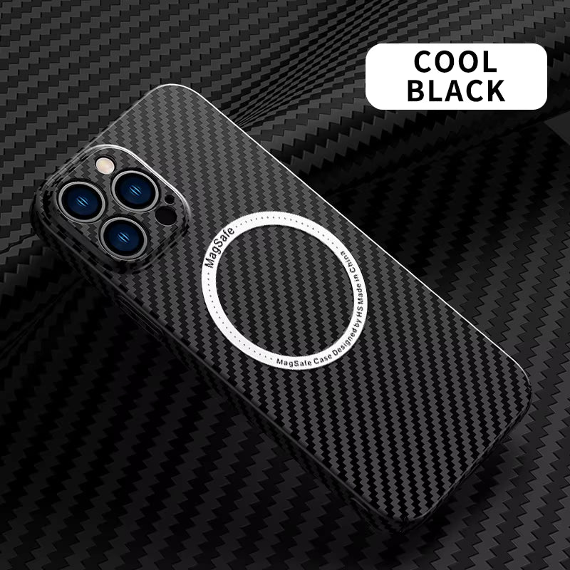 Carbon Fiber Magnetic Macsafe Case for Magsafe Iphone 11 12 13 15 16 Pro Max 14 plus I16 16Promax 15Promax Ipone Mac Safe Cover