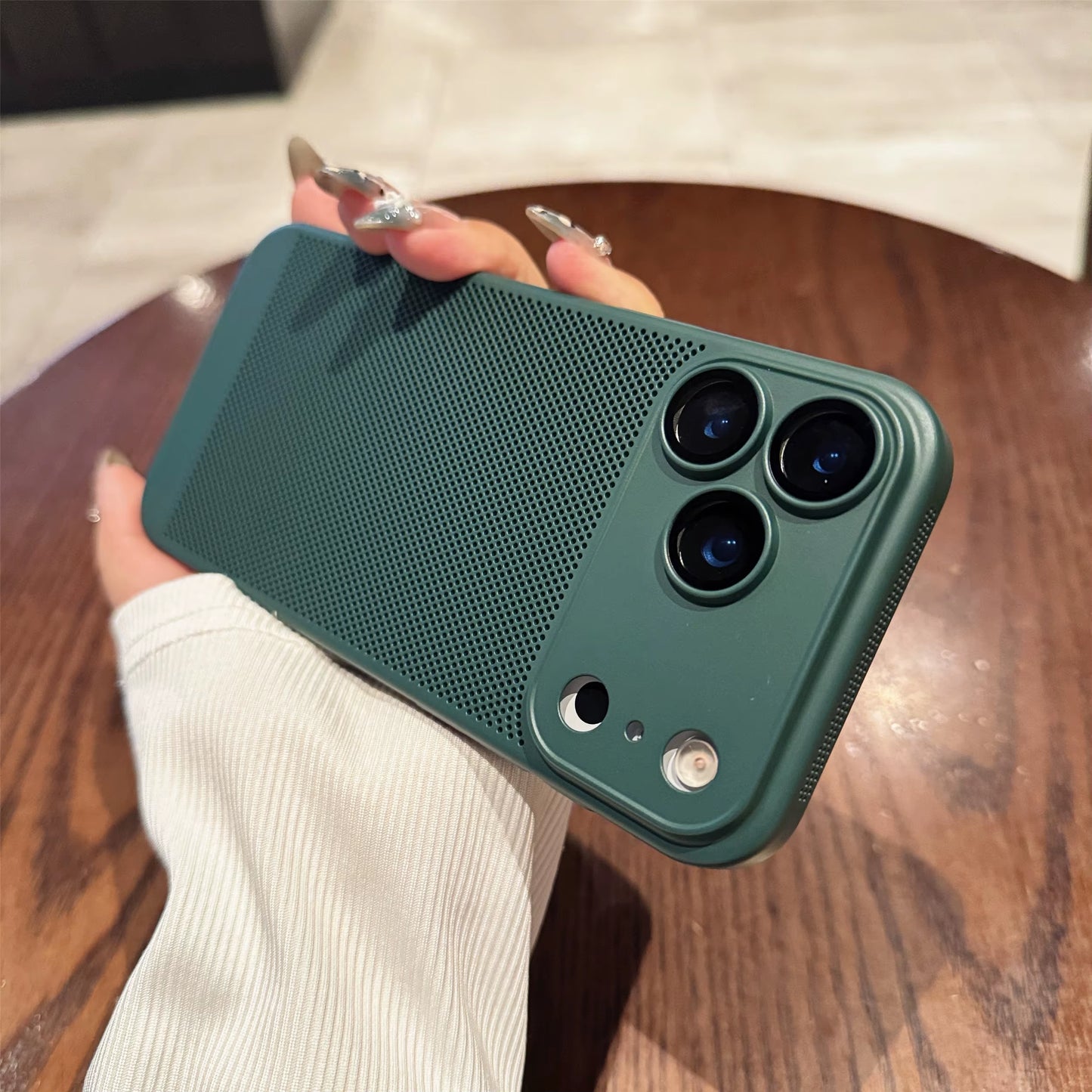 17 Promax Summer Heat Dissipation Ultrathin Case for Iphone 17 16 15 14 13 Pro Max plus 17Air Lens Protector Film Hollow Cover
