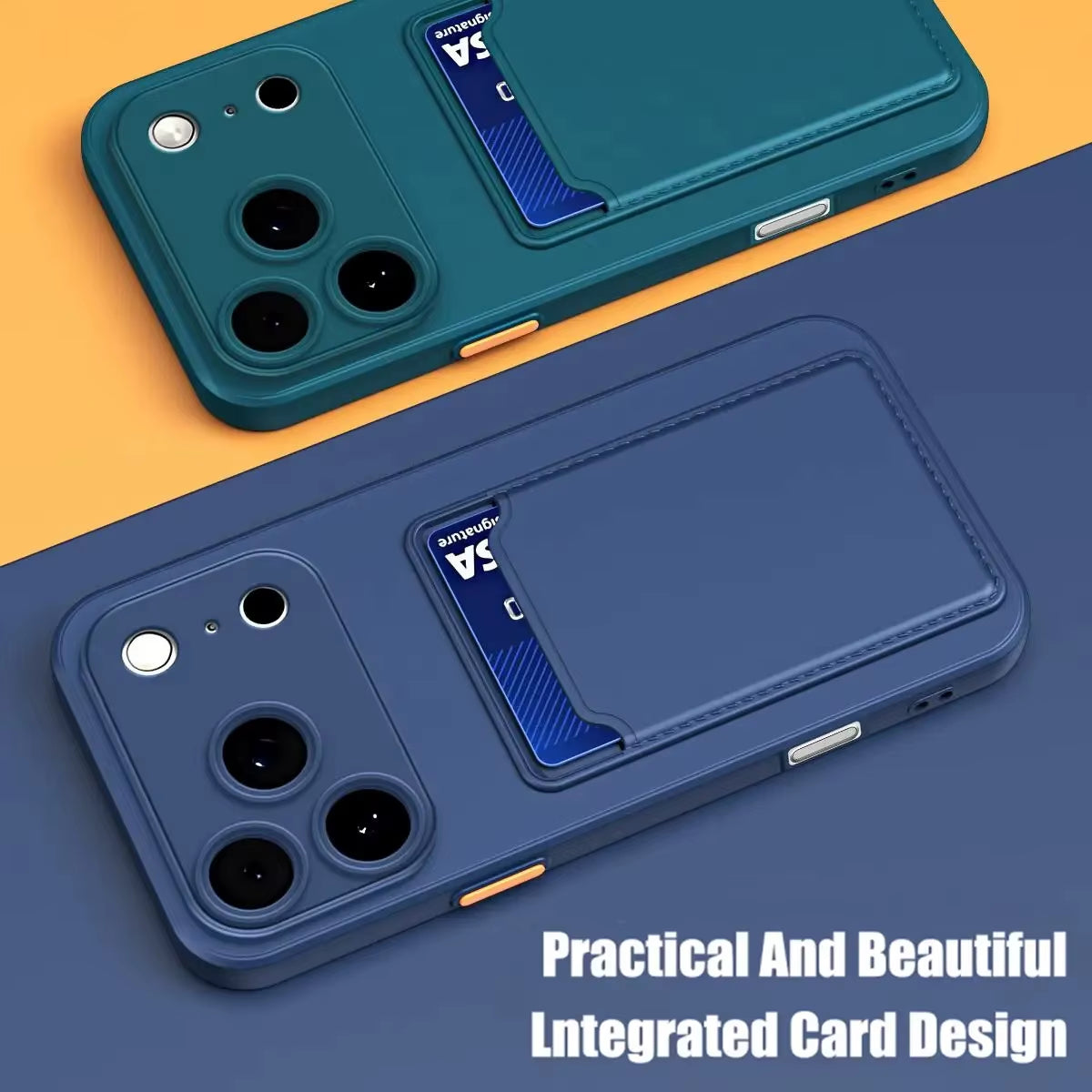 Liquid Silicone Card Slot Cases for Iphone 17 Pro Max Air 13 12 Mini Funda for Iphone 16 Pro Max 14 15 plus 16E Soft Phone Cover